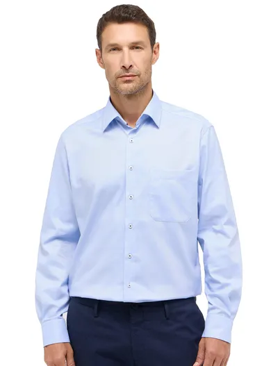 Eterna business overhemd Eterna Comfort Fit lichtblauw