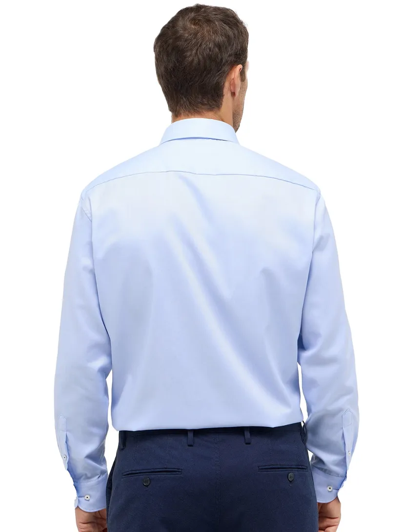 business overhemd Eterna Comfort Fit lichtblauw