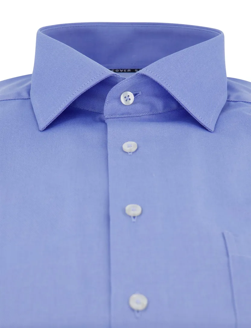 business overhemd Eterna blauw