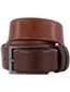 Hugo Boss Carmello riem bruin effen