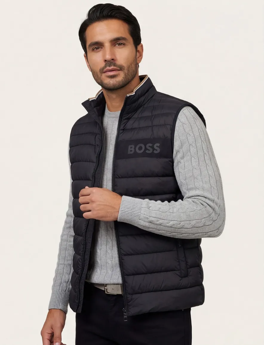 bodywarmer zwart Hugo Boss