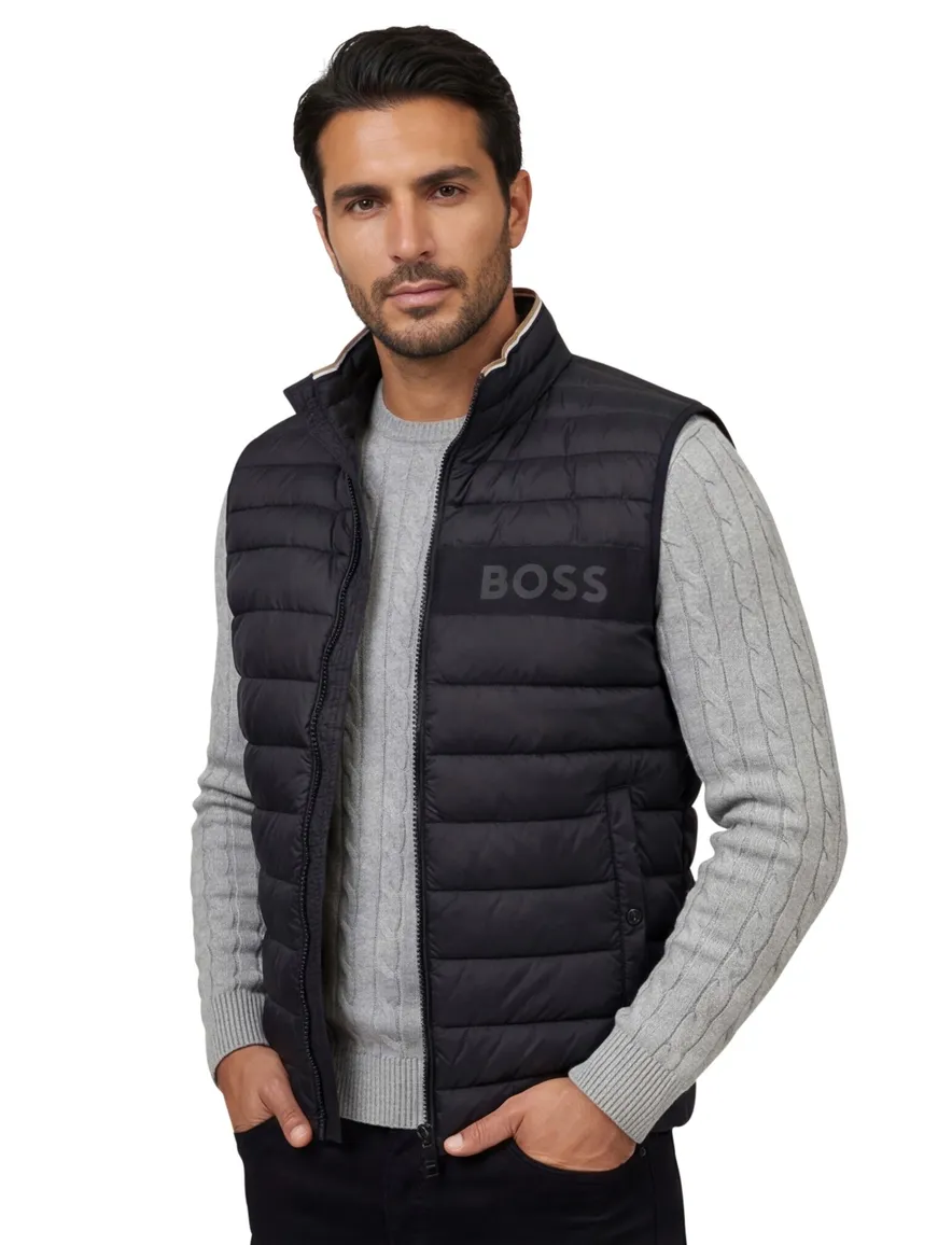 bodywarmer zwart Hugo Boss