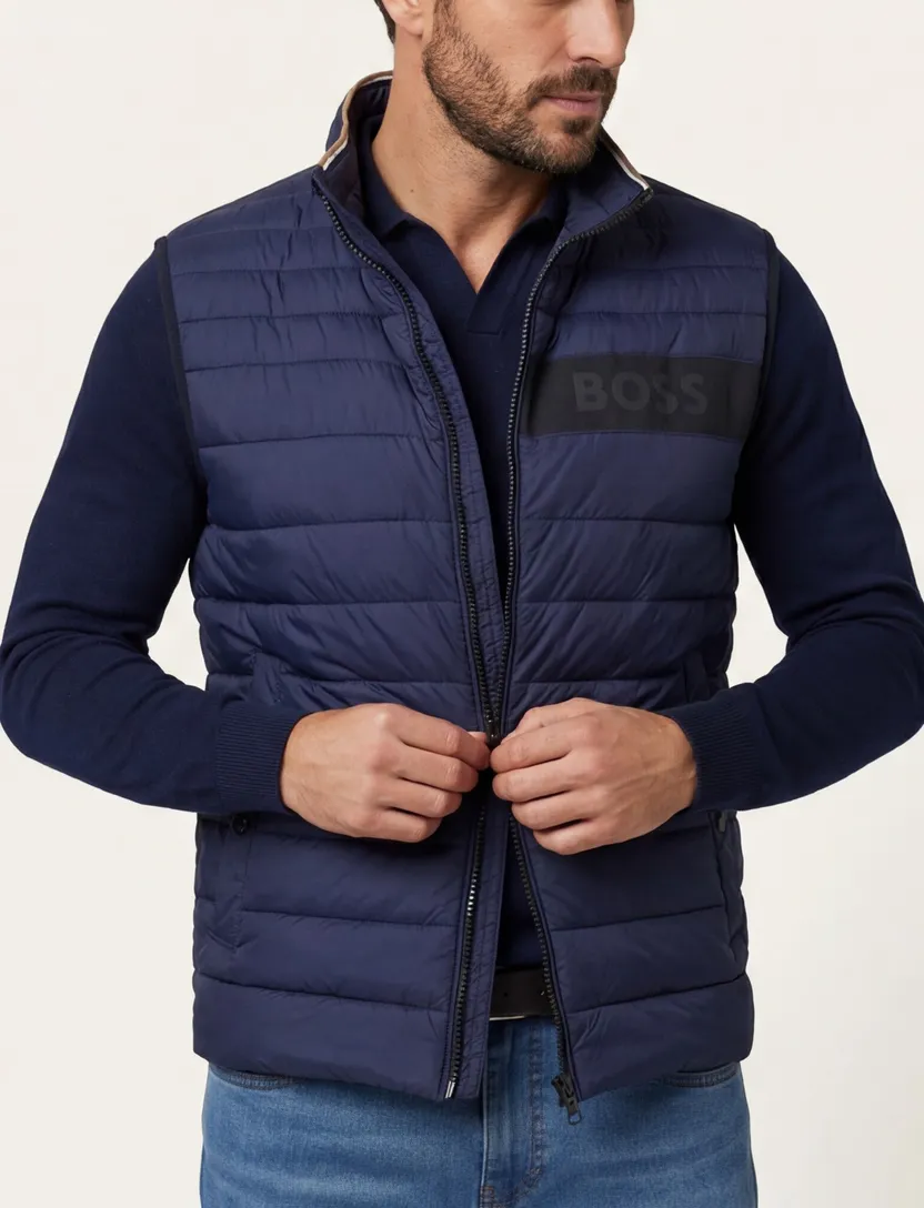 Darolan bodywarmer Hugo Boss blauw