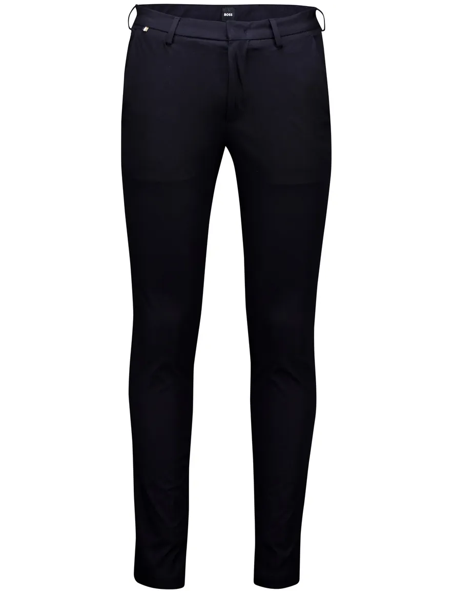 Boss Orange pantalon chino Kaito1 zwart effen