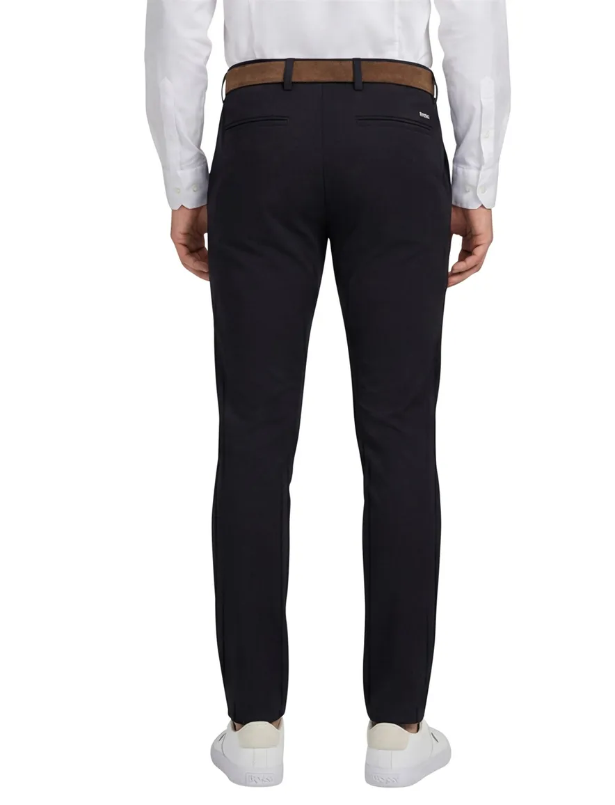 Boss Orange pantalon chino Kaito1 zwart effen