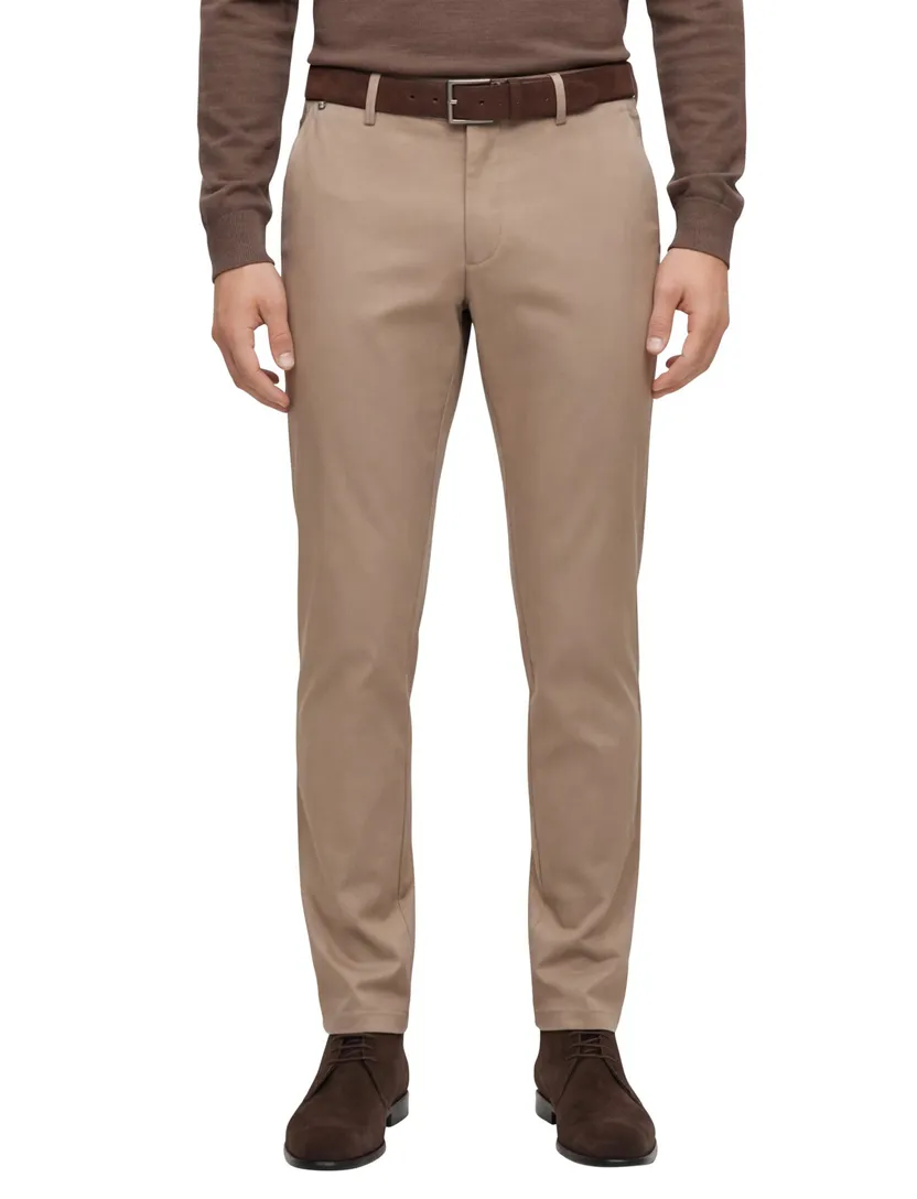 Boss Orange pantalon chino Kaito1 beige zonder omslag