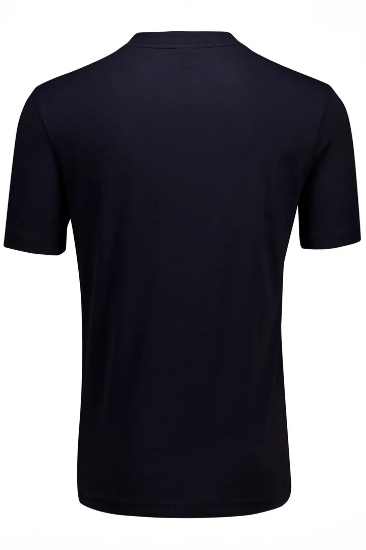 BOSS Green t-shirt donkerblauw v-hals