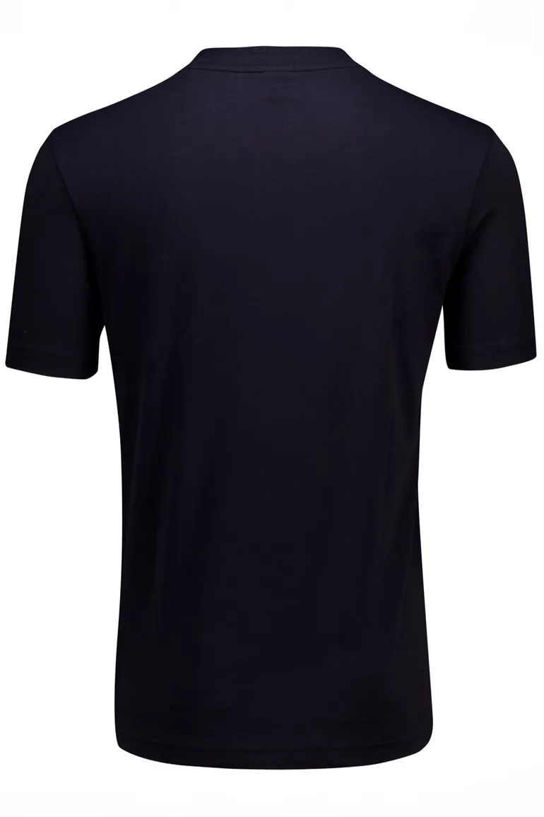 BOSS Green Tee V t-shirt korte mouw donkerblauw