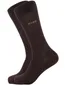 Hugo Boss Black sokken 2-pack donkerbruin met logo