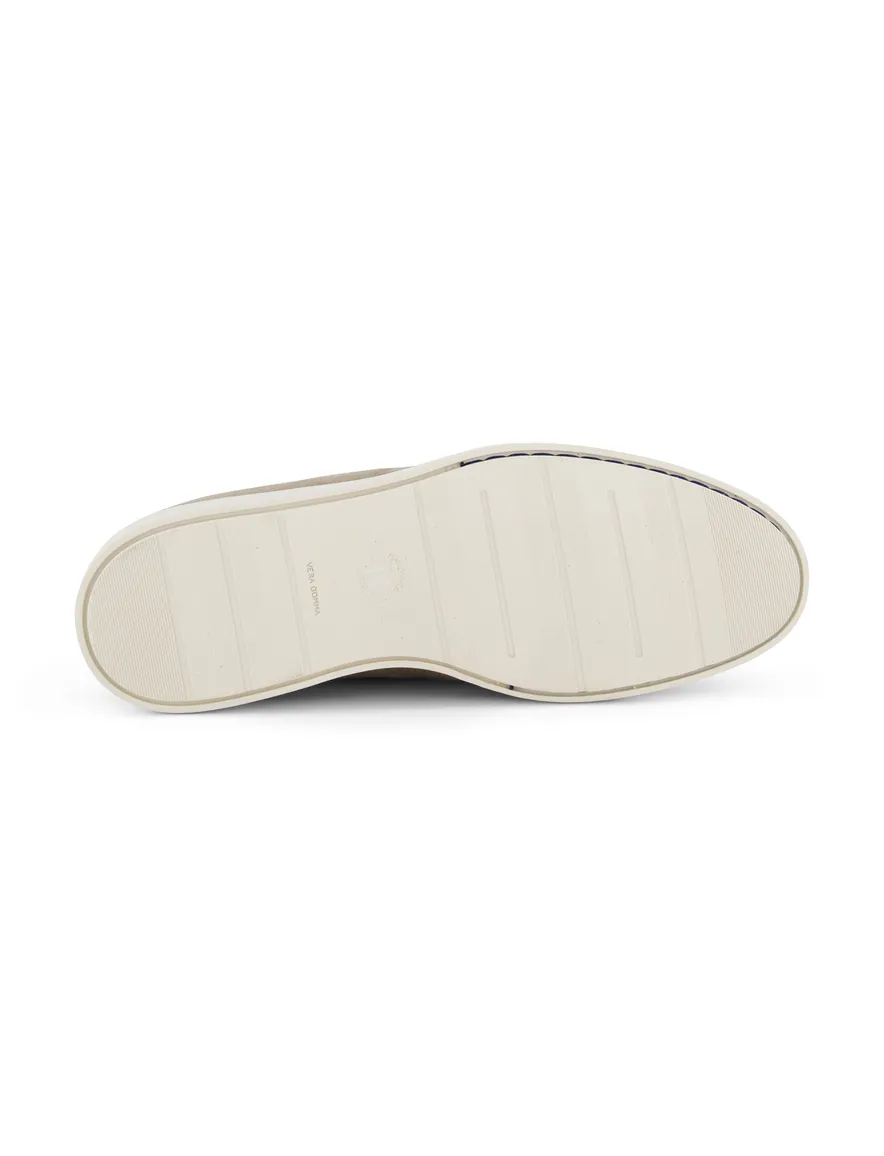 Giorgio instapper beige suede zonder veters