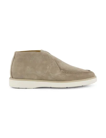 Giorgio Giorgio instapper beige suede zonder veters effen