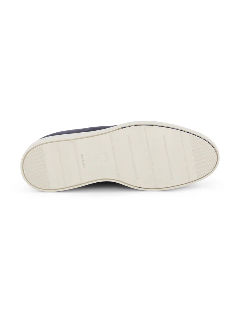 Giorgio schoenen donkerblauw effen leer
