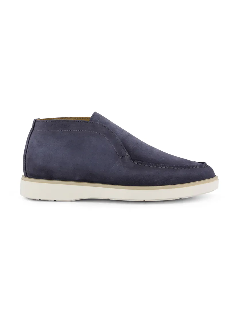 Giorgio schoenen donkerblauw effen leer