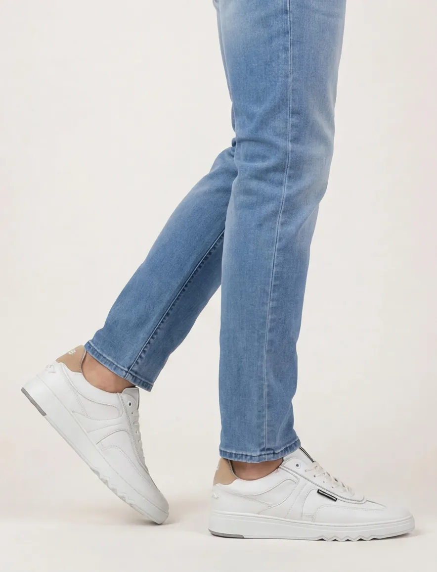 Floris van bommel sneakers wit effe