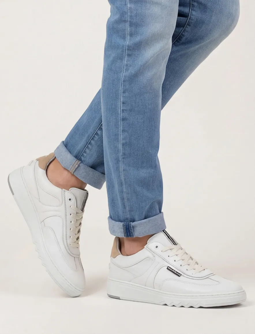 Floris van bommel sneakers wit effe