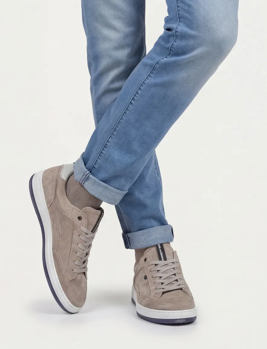 Floris van Bommel sneaker beige suede