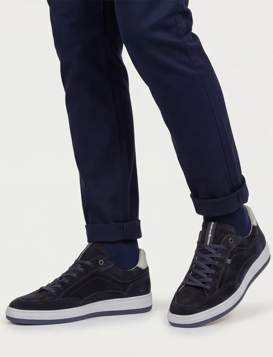sneakers donkerblauw Floris van Bommel