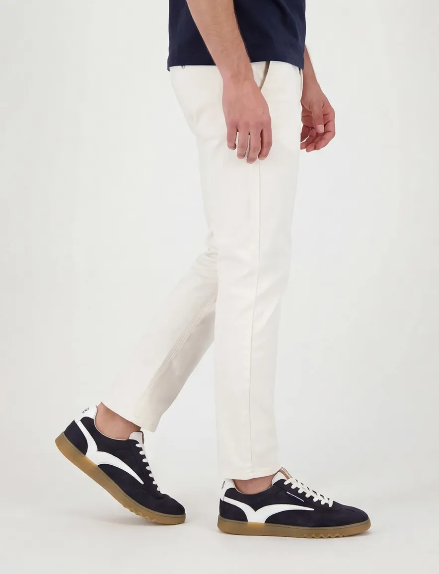 Floris van bommel sneaker donkerblauw suede en rubber