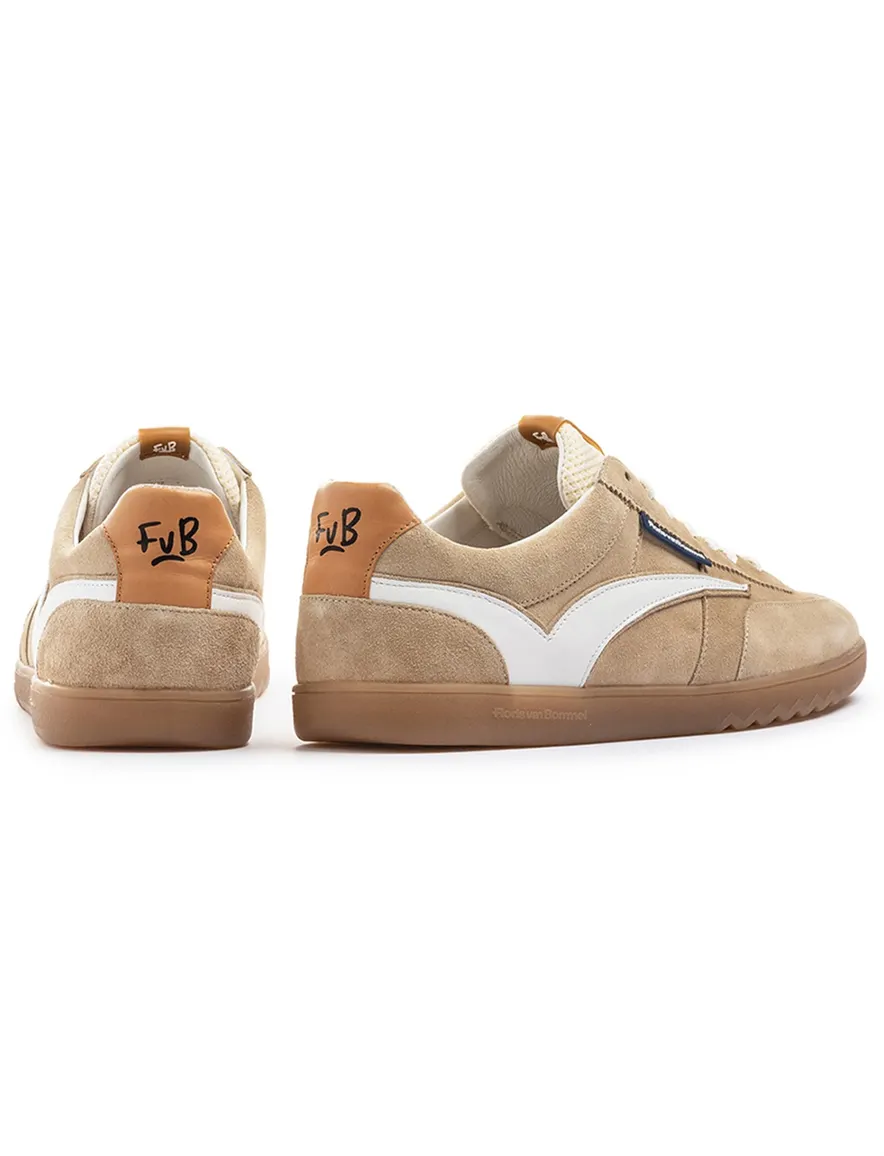 Floris van Bommel sneaker camel suede