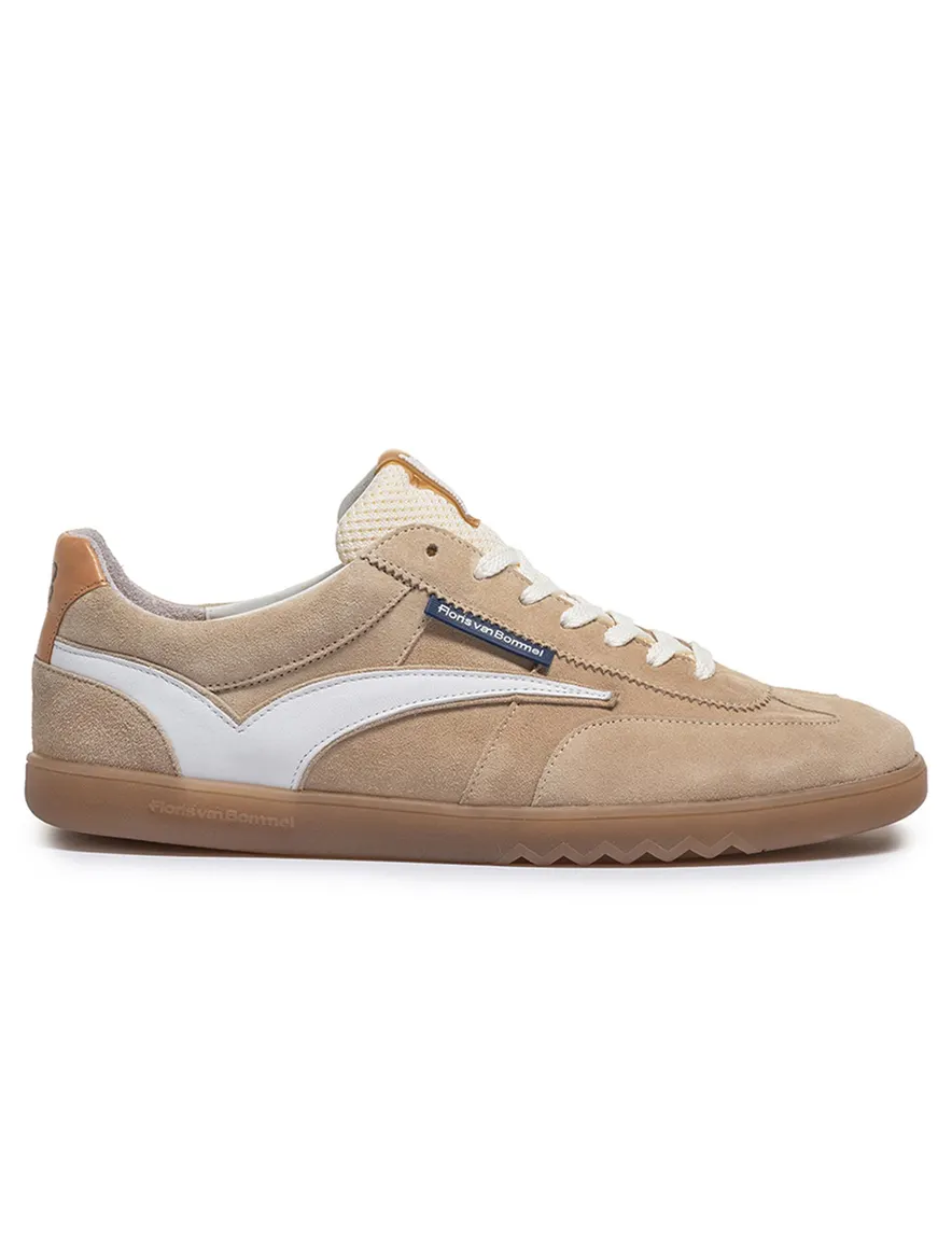 Floris van Bommel sneaker camel suede