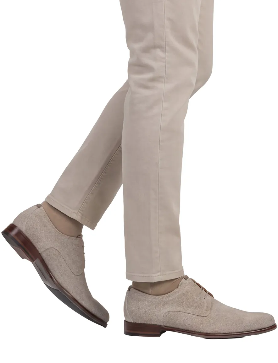Suede Floris van Bommel veterschoenen