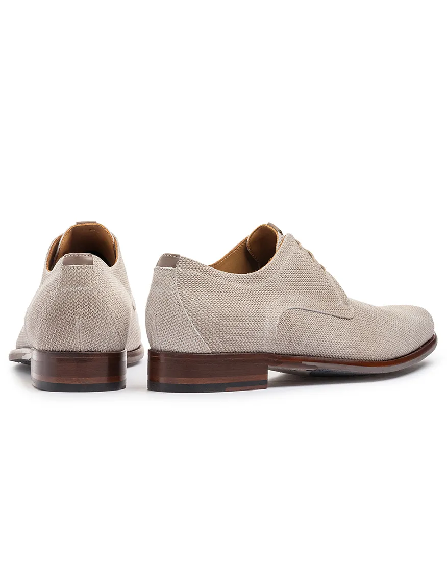 Suede Floris van Bommel veterschoenen