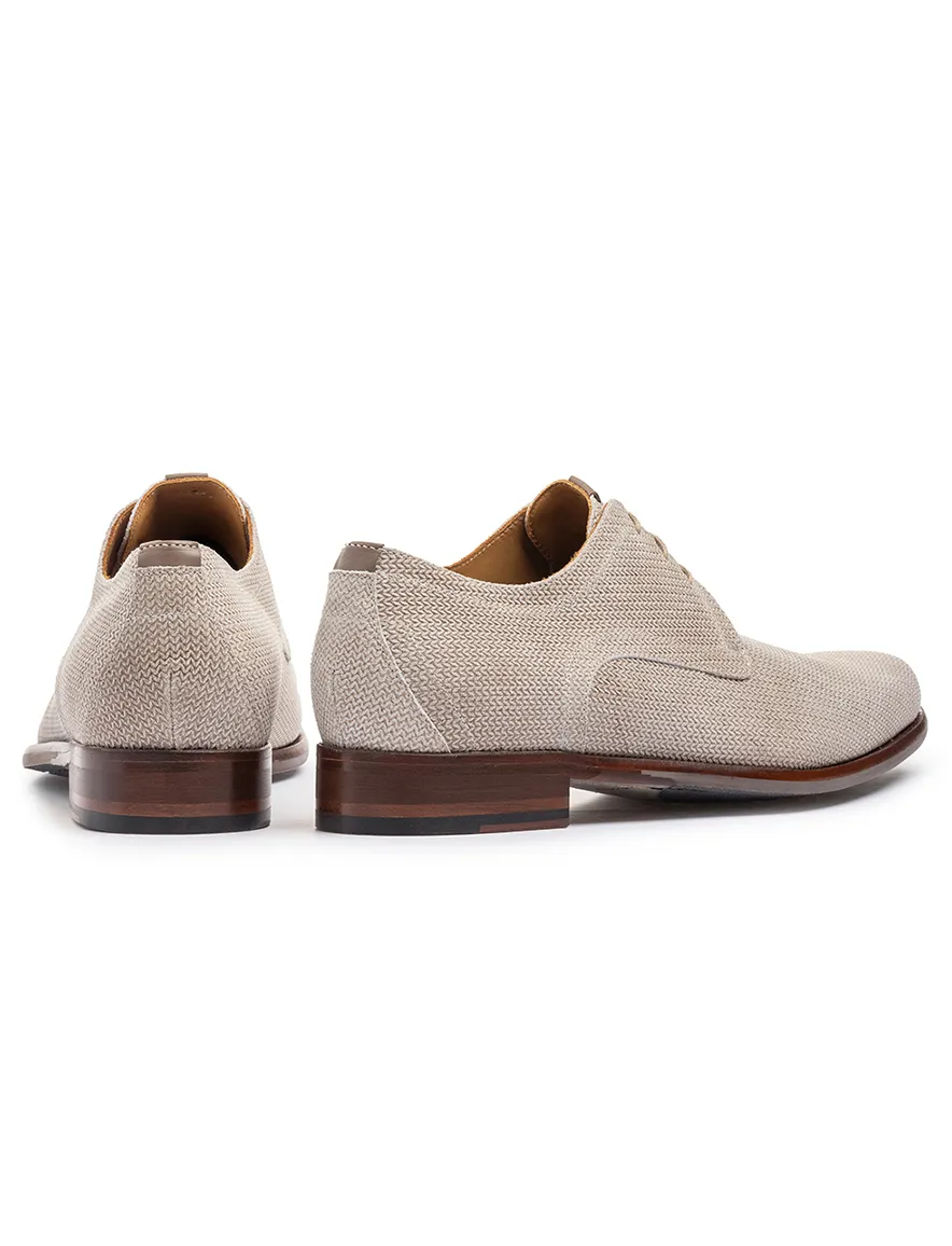Suede Floris van Bommel veterschoenen