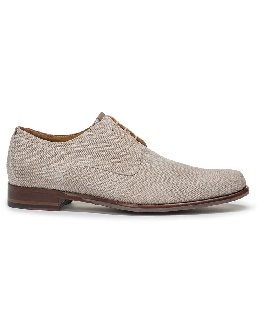 Suede Floris van Bommel veterschoenen