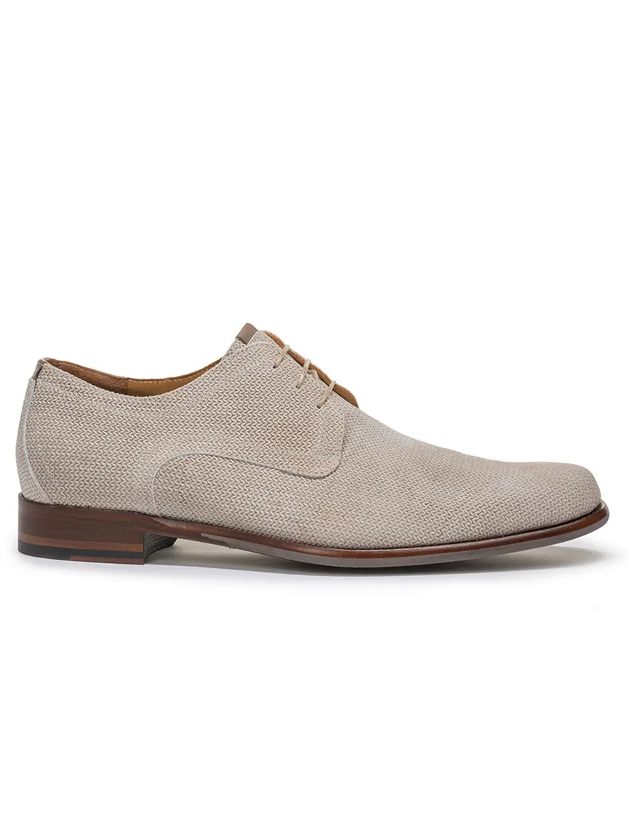 Suede Floris van Bommel veterschoenen