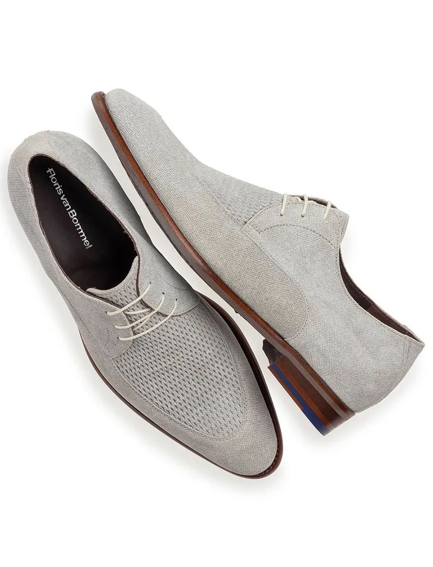 Veterschoenen Floris van Bommel suede