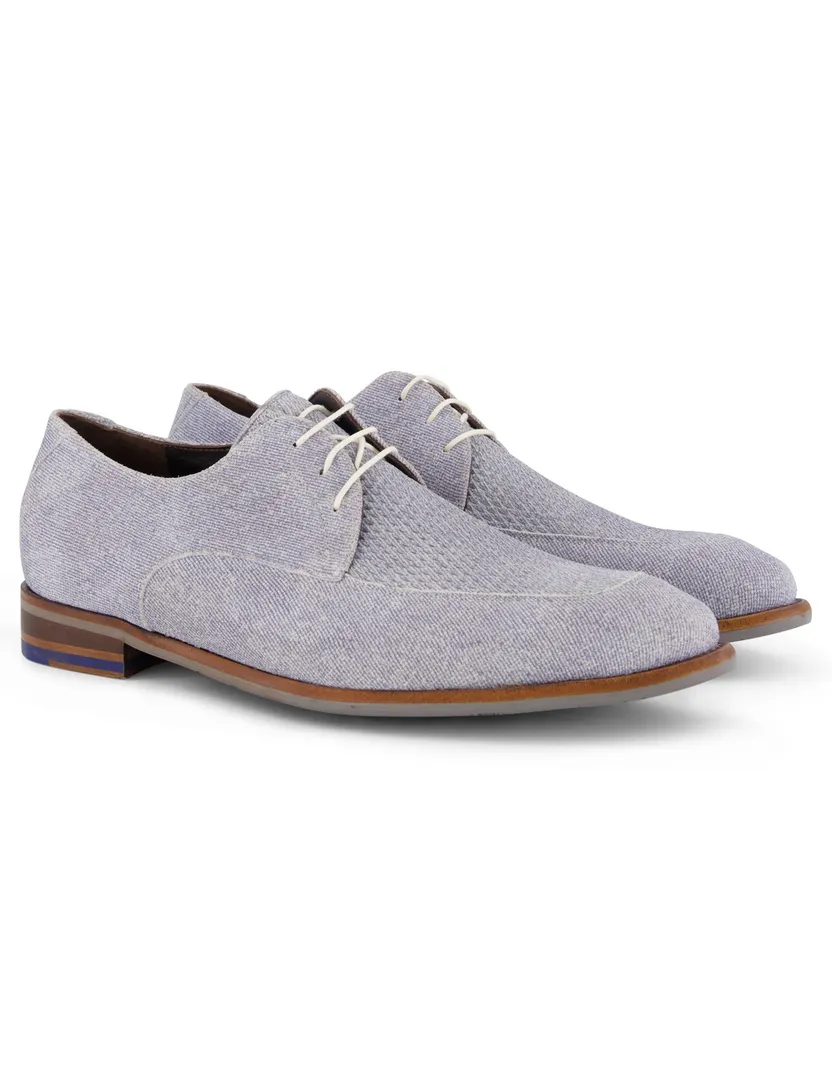 Floris van Bommel nette schoen lichtblauw