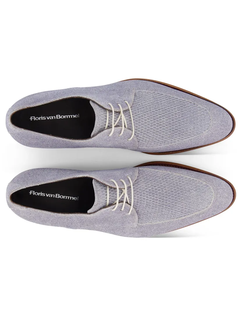 Floris van Bommel nette schoen lichtblauw