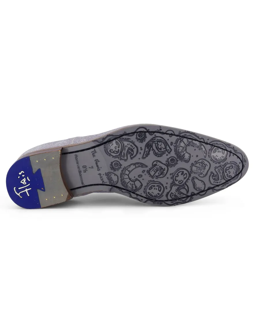 Floris van Bommel nette schoen lichtblauw