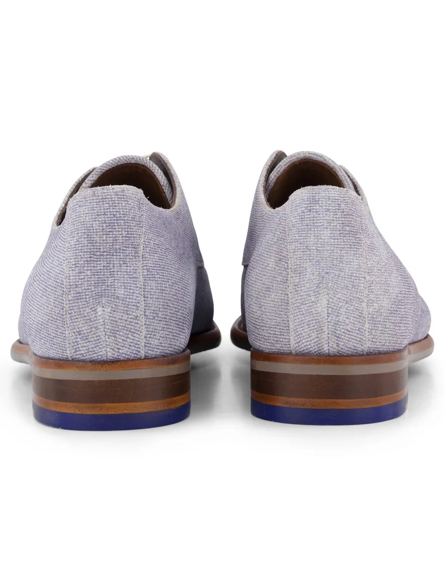 Floris van Bommel nette schoen lichtblauw