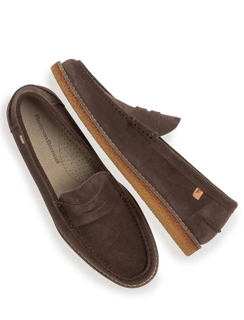 Loafers Floris van Bommel bruin