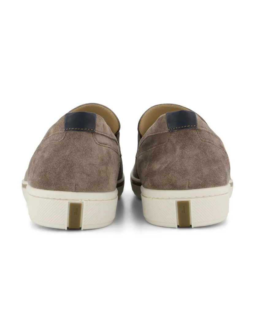 Loafers van Bommel beige suede