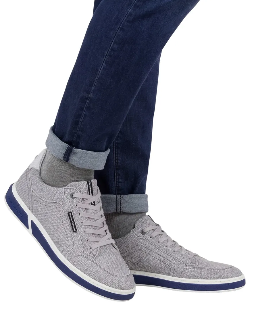 Floris van bommel sneakers grijs structuur