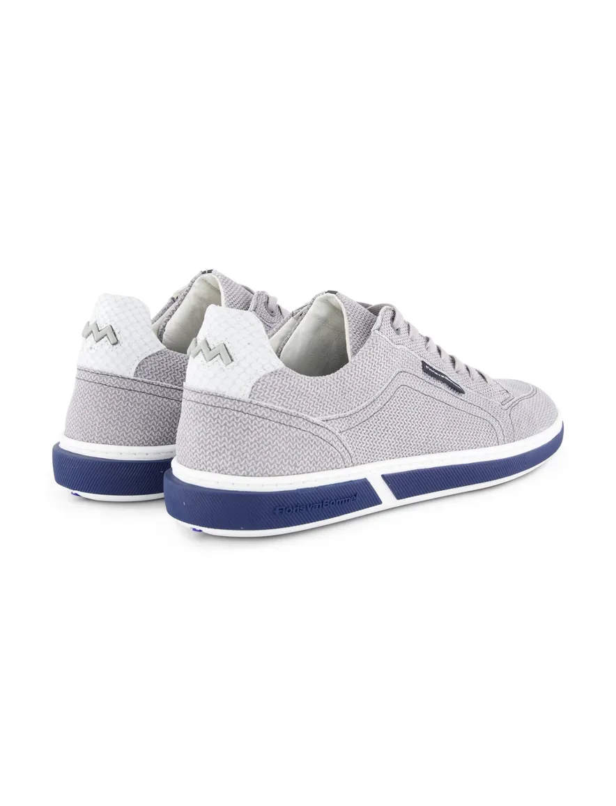 Floris van bommel sneakers grijs structuur