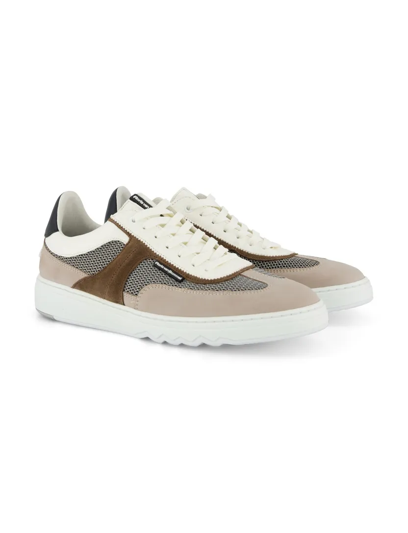 Sneakers beige Floris van Bommel leer