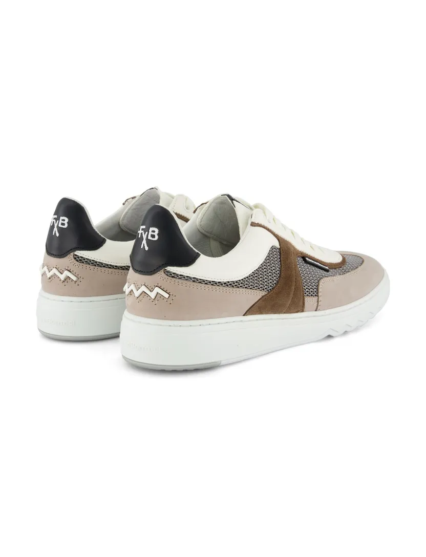 Sneakers beige Floris van Bommel leer