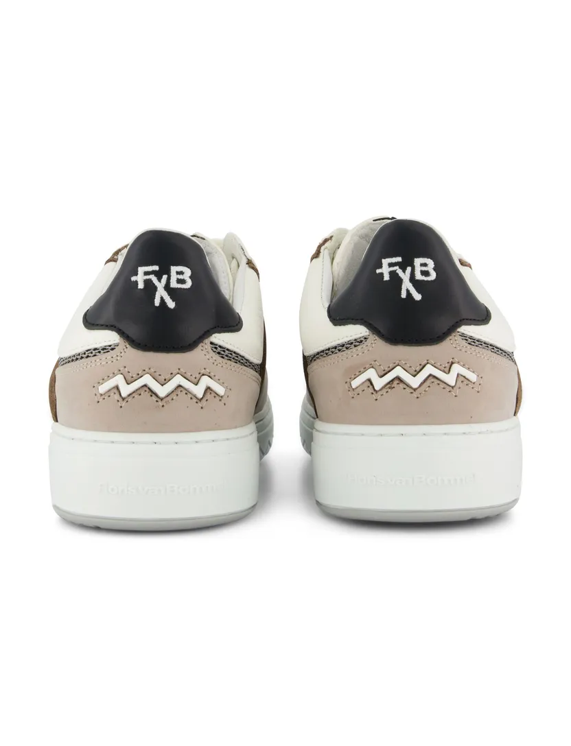 Sneakers beige Floris van Bommel leer