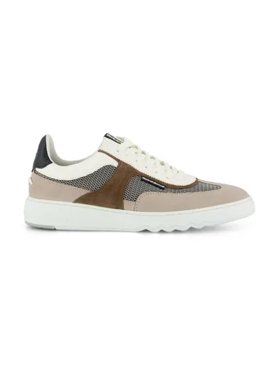 Floris van Bommel Beige leren Floris van Bommel sneakers