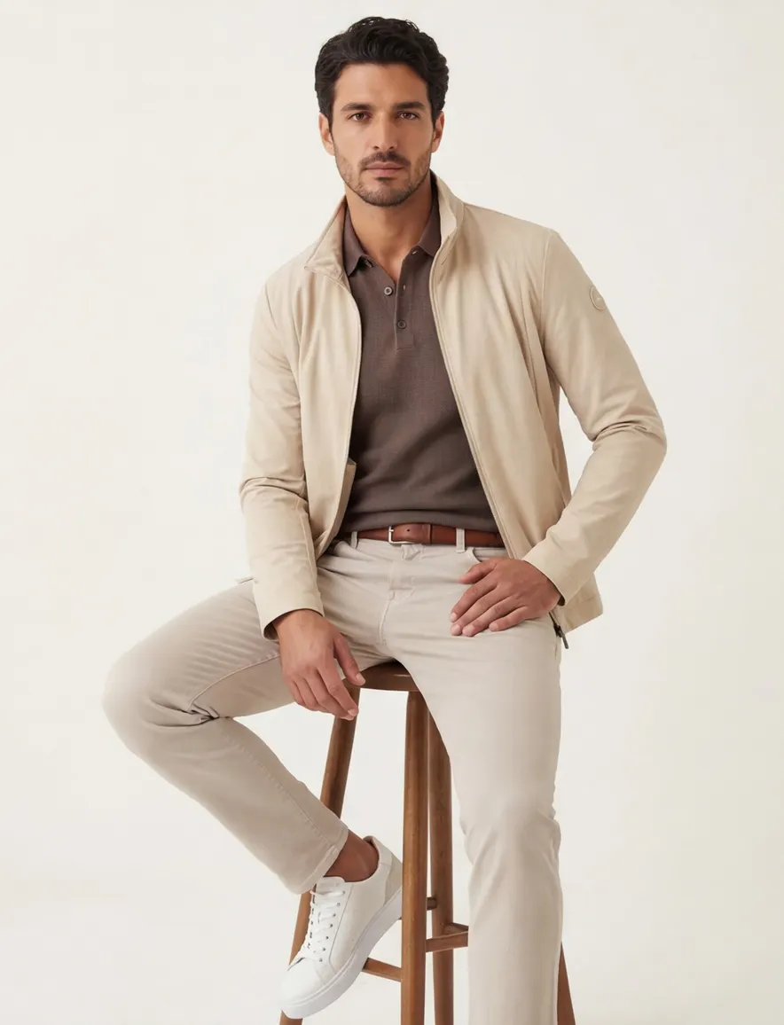 Colmar zomerjas beige