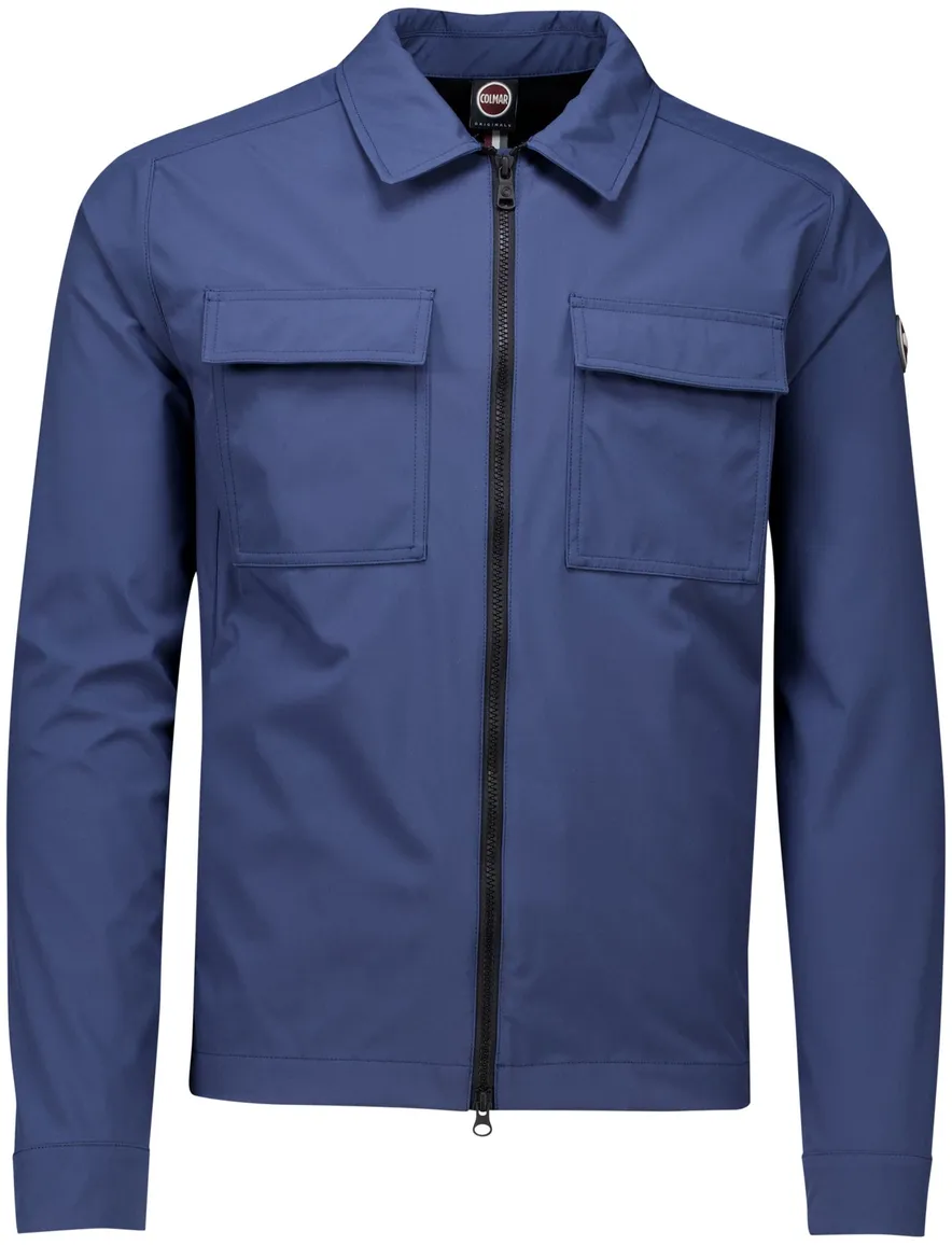 Colmar zomerjas blauw dubbele borstzak