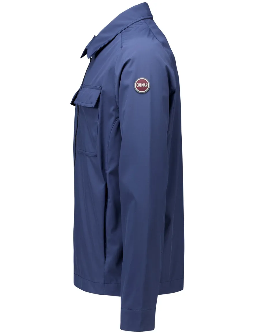 Colmar zomerjas blauw dubbele borstzak
