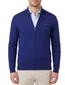 Portofino vest royaal blauw katoen hoge hals