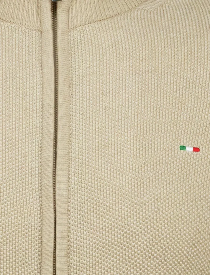 Portofino vest beige katoen