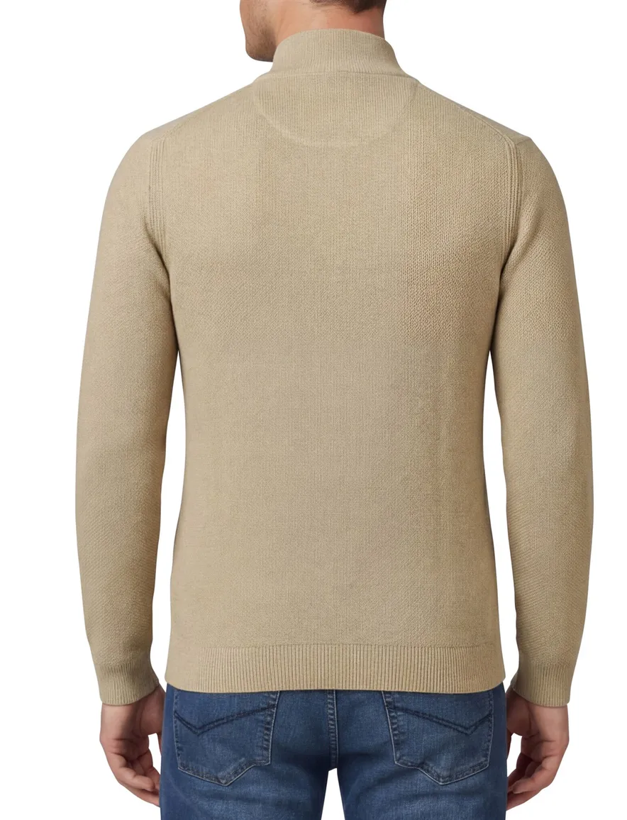 Portofino vest beige katoen