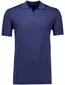 Portofino polo extra lang donkerblauw gebreid