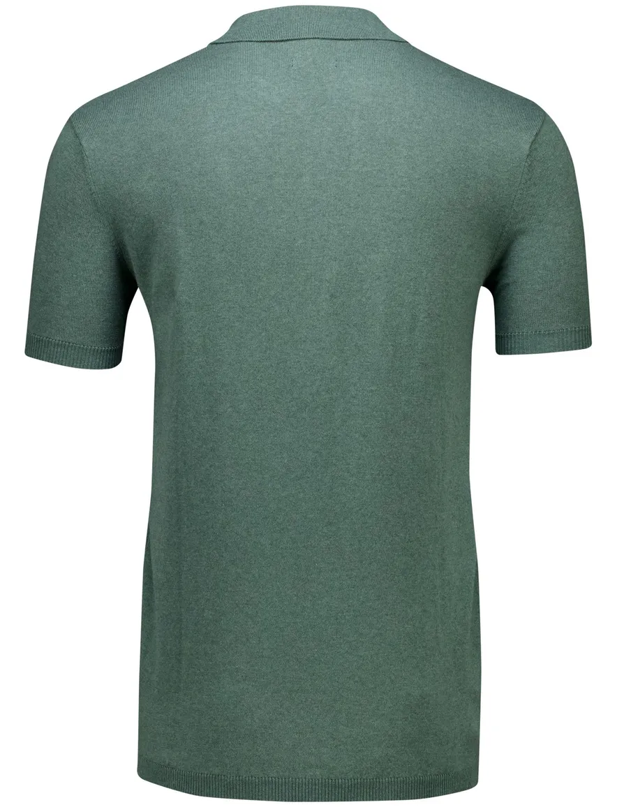 poloshirt extra lang groen Portofino